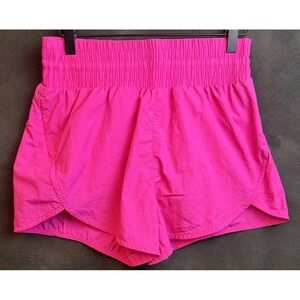 All In Motion Pink High Rise Running Shorts Size S Athletic Gym Barbiecore Neon
